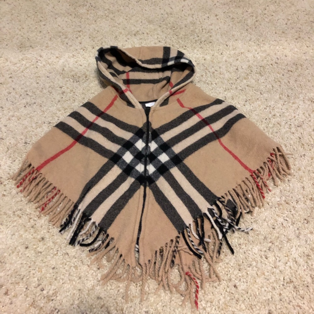 Burberry Toddler(girl) Wool Cashmere Cape